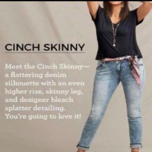 Cabi Cinch Skinny Splatter